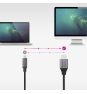Nanocable 10.15.5262 adaptador de cable de vídeo 1,8 m USB Tipo C HDMI Negro