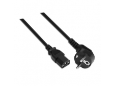 Nanocable 10.22.0103 cable de transmisión Negro 3 m C13 acoplador CEE...