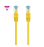 Nanocable Cable de Red Cat.7 600MHZ LSZH SFTP PIMF AWG26, Amarillo, 30 cm