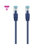 Nanocable Cable de Red Cat.7 600MHZ LSZH SFTP PIMF AWG26, Azul, 30 cm