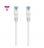Nanocable Cable de Red Cat.7 600MHZ LSZH SFTP PIMF AWG26, Blanco, 30 cm