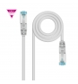 Nanocable Cable de Red Cat.7 600MHZ LSZH SFTP PIMF AWG26, Blanco, 50 cm