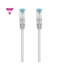 Nanocable Cable de Red Cat.7 600MHZ LSZH SFTP PIMF AWG26, Blanco, 50 cm