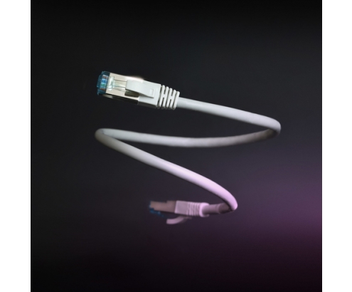 Nanocable Cable de Red Cat.7 600MHZ LSZH SFTP PIMF AWG26, Blanco, 50 cm