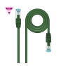 Nanocable Cable de Red Cat.7 600MHZ LSZH SFTP PIMF AWG26, Verde, 50 cm
