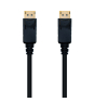 Nanocable Cable DisplayPort 1.2, DP/M-DP/M, Negro, 10 m