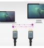 Nanocable Cable HDMI 2.1 IRIS 8K A/M-A/M, Negro, 0.5 m