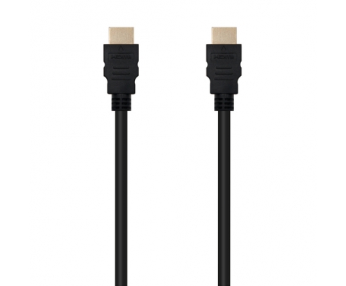 Nanocable Cable HDMI V1.4 Alta Velocidad / HEC), A/M-A/M, Negro, 1 m