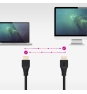 Nanocable Cable HDMI V1.4 CCS, A/M-A/M, Negro, 2m