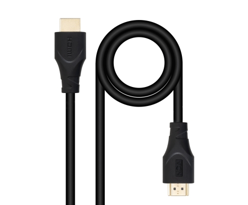 Nanocable Cable HDMI V1.4 CCS, A/M-A/M, Negro, 2m