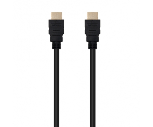 Nanocable Cable HDMI V2.0 4K@60Hz 18Gbps A/M-A/M, 1 m, Negro