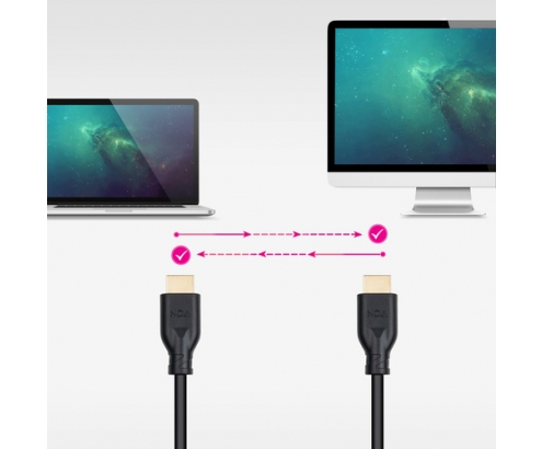 Nanocable Cable HDMI V2.0 4K@60Hz 18Gbps A/M-A/M CCS 3 m