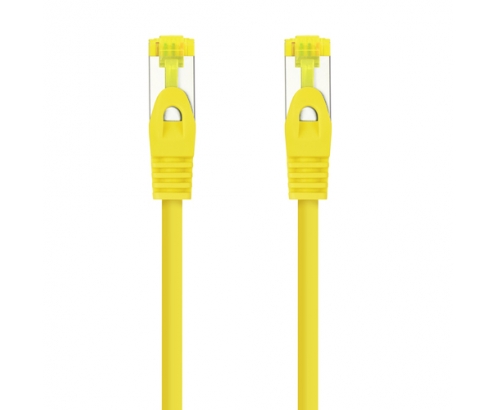 Nanocable Cable Red Latiguillo RJ45 LSZH CAT.6A SFTP AWG26, Amarillo, 25 cm