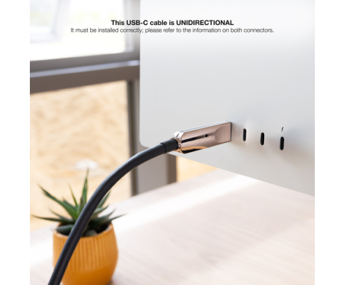 Nanocable Cable USB 3.2 Gen2x1 AOC, 60W 3A PD 10Gbps 8K@60Hz, USB-C M/M, 15m, Negro