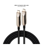 Nanocable Cable USB 3.2 Gen2x1 AOC, 60W 3A PD 10Gbps 8K@60Hz, USB-C M/M, 5m, Negro