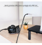 Nanocable Cable USB 3.2 Gen2x1 AOC, 60W 3A PD 10Gbps 8K@60Hz, USB-C M/M, 5m, Negro