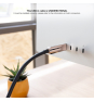 Nanocable Cable USB 3.2 Gen2x1 AOC, 60W 3A PD 10Gbps 8K@60Hz, USB-C M/M, 5m, Negro