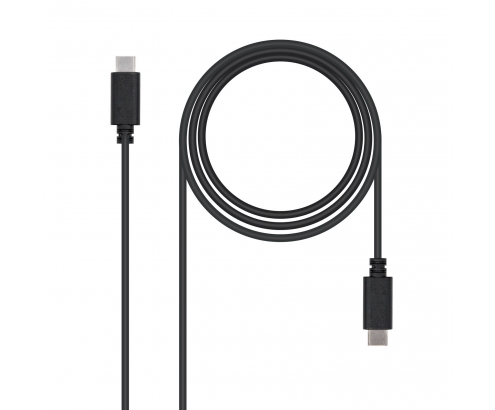 Nanocable Cable USB C/USB C 2 m Negro