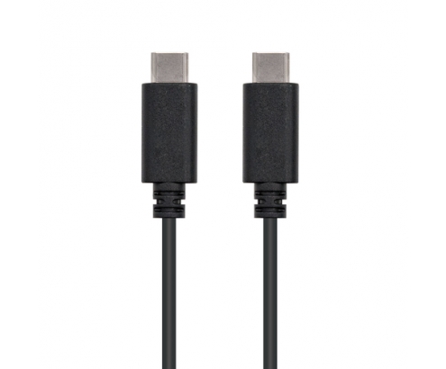 Nanocable Cable USB C/USB C 2 m Negro