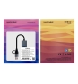 Nanocable Conversor USB-C+USB-A/M 3.0 a Ethernet + 3xUSB-A 3.0, Aluminio, Gris, 15 cm