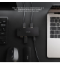 Nanocable Switch Conmutador 2x USB 3.0 a 2xUSB-A 3.0 + 2x USB-C 3.0