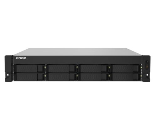 Nas qnap business me 8bay AL324 ethernet bastidor 2U negro TS-832PXU-RP-4G