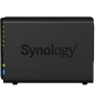 Nas synology diskstation servidor de almacenamiento J4025 2gb ddr4  2 bahias 3.5 2.5 ethernet Compacto negro DS220+ 