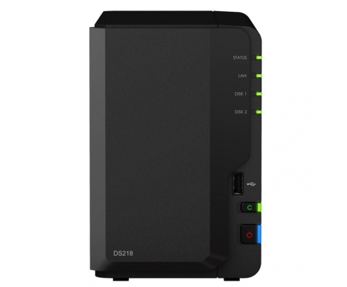 NAS SYNOLOGY DS218 NEGRO DS218