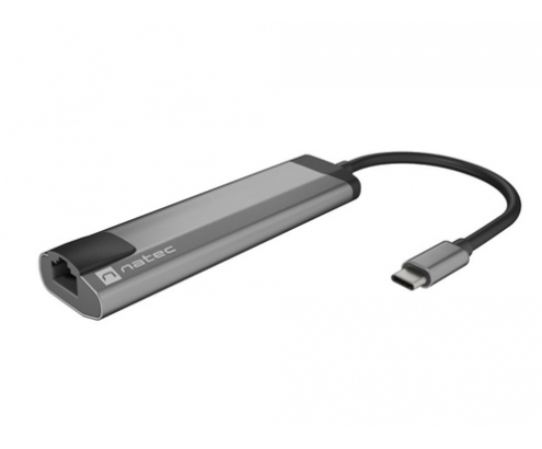 NATEC Fowler Go USB 3.2 Gen 1 (3.1 Gen 1) Type-C 5000 Mbit/s Acero inoxidable
