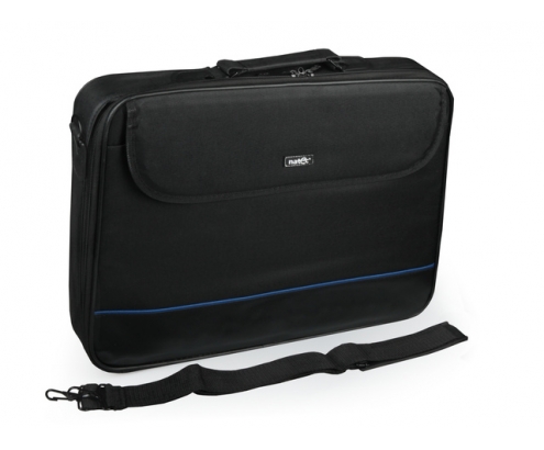 Natec Impala maletin para portatil 17.3P nylon Negro 