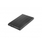 NATEC NKZ-1568 caja para disco duro externo Carcasa de disco duro/SSD Negro 2.5