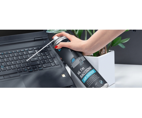 NATEC Racoon Air limpiador de aire comprimido 600 ml