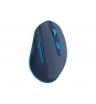 NATEC SISKIN ratón mano derecha RF inalámbrico Óptico 2400 DPI Azul