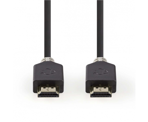 NEDIS CABLE HDMI | HDMI™ | CONECTOR HDMI™ | 8K@60HZ | 10.2 GBPS | 2,00 M | PVC | NEGRO