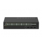Netgear Gestionado Gigabit Ethernet (10/100/1000) 10G EnergÍ­a sobre Ethernet (PoE) 2U Negro