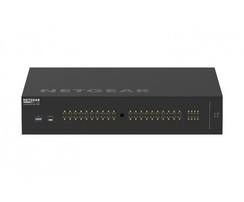 Netgear Gestionado Gigabit Ethernet (10/100/1000) 10G EnergÍa sobre Ethernet (PoE) 2U Negro