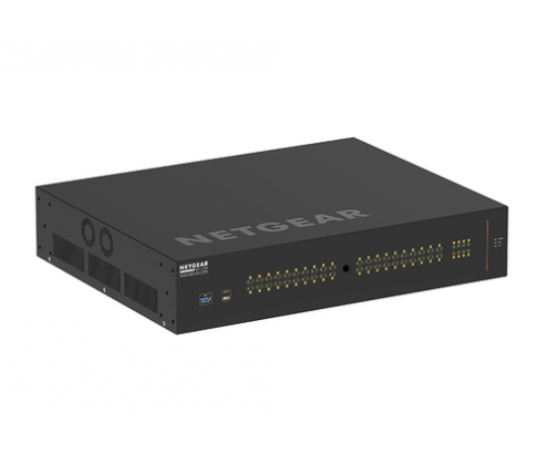 Netgear Gestionado Gigabit Ethernet (10/100/1000) 10G EnergÍa sobre Ethernet (PoE) 2U Negro