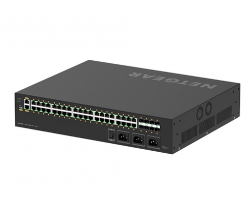 Netgear Gestionado Gigabit Ethernet (10/100/1000) 10G EnergÍa sobre Ethernet (PoE) 2U Negro