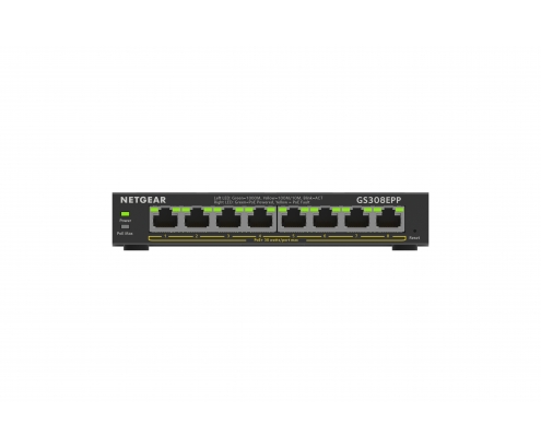 Netgear Gestionado L2/L3 Gigabit Ethernet (10/100/1000) EnergÍ­a sobre Ethernet (PoE) Negro