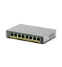 NETGEAR GS108EP Gestionado L2/L3 Gigabit Ethernet (10/100/1000) Gris