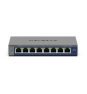 NETGEAR GS108Ev4 No administrado L2/L3 Gigabit Ethernet (10/100/1000) Gris