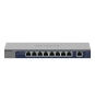 NETGEAR GS108MX-100EUS switch No administrado L2 Gigabit Ethernet (10/100/1000) Montaje en pared/escritorio