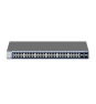 NETGEAR GS748Tv6 Gestionado L2/L3/L4 Gigabit Ethernet (10/100/1000) Negro, Gris