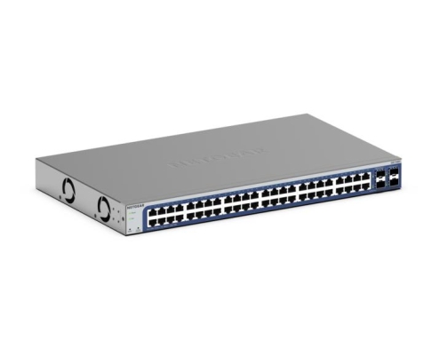 NETGEAR GS748Tv6 Gestionado L2/L3/L4 Gigabit Ethernet (10/100/1000) Negro, Gris