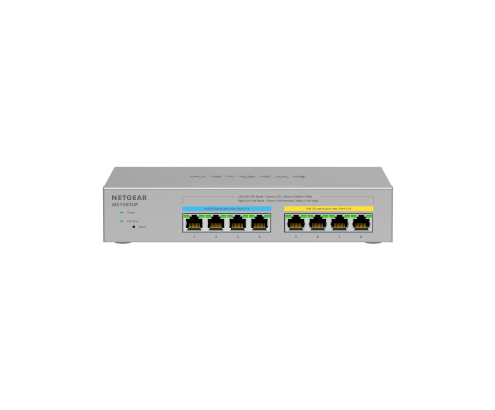 NETGEAR MS108TUP No administrado L2 2.5G Ethernet (100/1000/2500) Energía sobre Ethernet (PoE) Gris