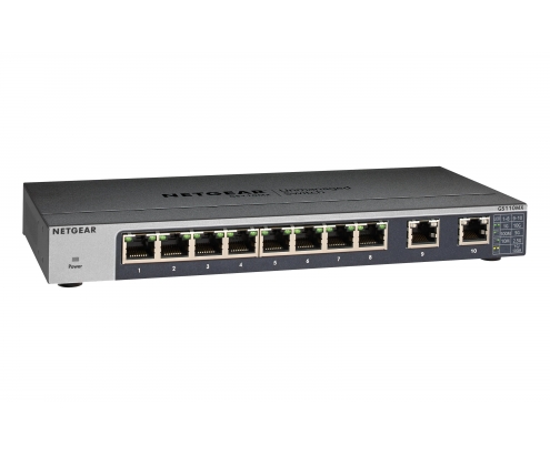 Netgear No administrado 10G Ethernet (100/1000/10000) Negro