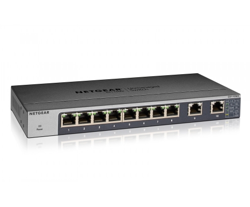 Netgear No administrado 10G Ethernet (100/1000/10000) Negro