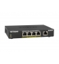 Netgear No administrado Gigabit Ethernet (10/100/1000) EnergÍ­a sobre Ethernet (PoE) Negro