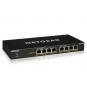 Netgear No administrado Gigabit Ethernet (10/100/1000) EnergÍ­a sobre Ethernet (PoE) Negro