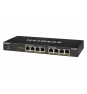 Netgear No administrado Gigabit Ethernet (10/100/1000) EnergÍ­a sobre Ethernet (PoE) Negro